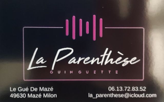 LA PARENTHSE CARTE