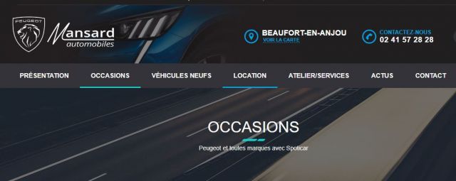 Garage PEUGEOT Beaufort en Vallée
